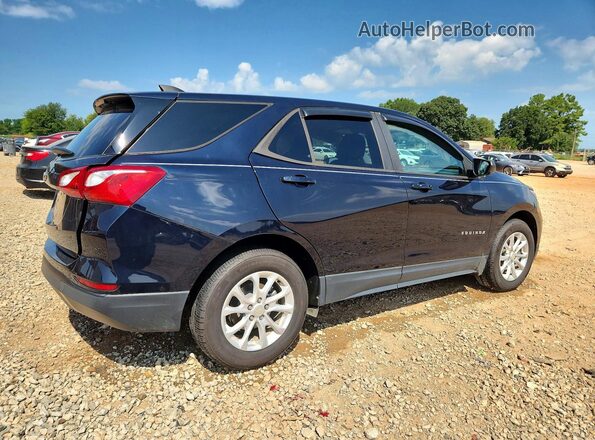 3GNAXHEV4LS737533 2020 CHEVROLET EQUINOX Blue Задня права чверть