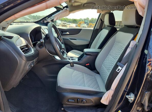 3GNAXHEV4LS737533 2020 CHEVROLET EQUINOX Blue Вид салону спереду