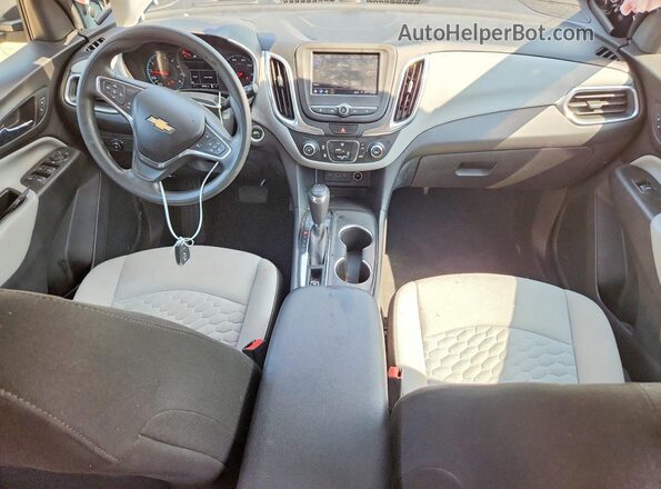 3GNAXHEV4LS737533 2020 CHEVROLET EQUINOX Blue Вид панелі приладів