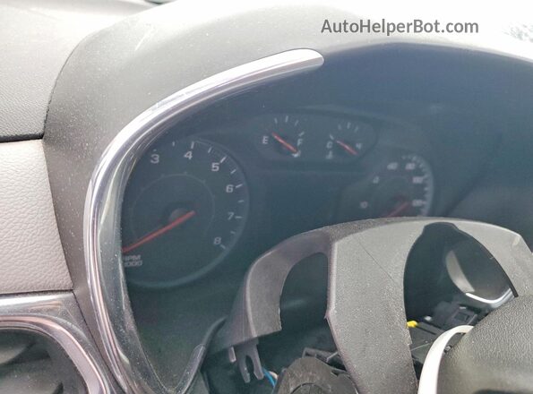 3GNAXHEV4MS142912 2021 CHEVROLET EQUINOX White Instrument cluster view