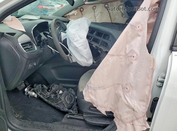 3GNAXHEV4MS142912 2021 CHEVROLET EQUINOX White Front interior view