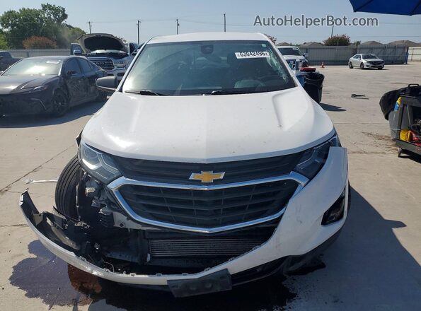 3GNAXHEV5LS547725 2020 CHEVROLET EQUINOX White Դիմացի տեսք