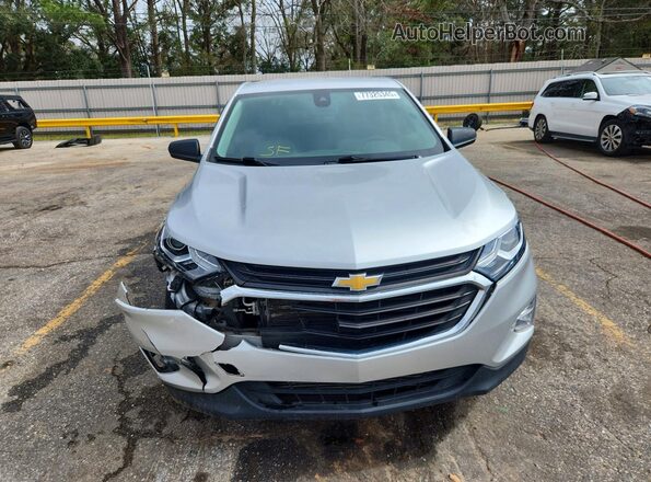 3GNAXHEV5LS679948 2020 CHEVROLET EQUINOX Silver Դիմացի տեսք