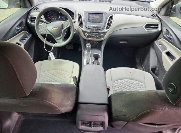 3GNAXHEV5LS679948 2020 CHEVROLET EQUINOX Silver Առջևի վահանակի տեսք
