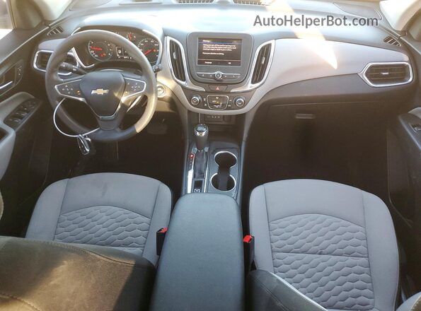 3GNAXHEV5MS102712 2021 CHEVROLET EQUINOX Синий Вид панели приборов