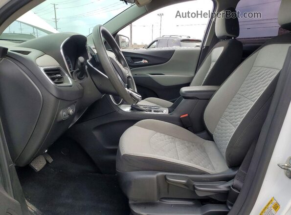 3GNAXHEV6JS563042 2018 CHEVROLET EQUINOX Белый Вид салона спереди