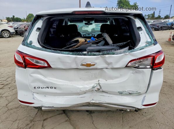 3GNAXHEV6JS563042 2018 CHEVROLET EQUINOX Белый Вид сзади