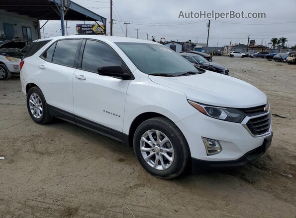 3GNAXHEV6JS563042 2018 CHEVROLET EQUINOX Белый Передняя правая четверть