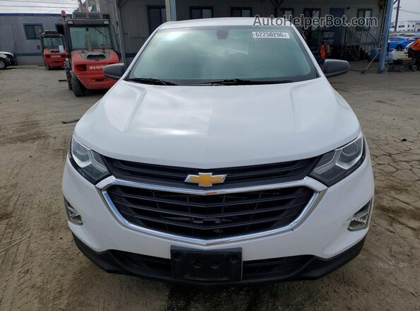3GNAXHEV6JS563042 2018 CHEVROLET EQUINOX Белый Вид спереди