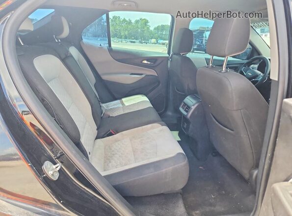 3GNAXHEV6KL354587 2019 CHEVROLET EQUINOX Black Widok wnętrza z tyłu