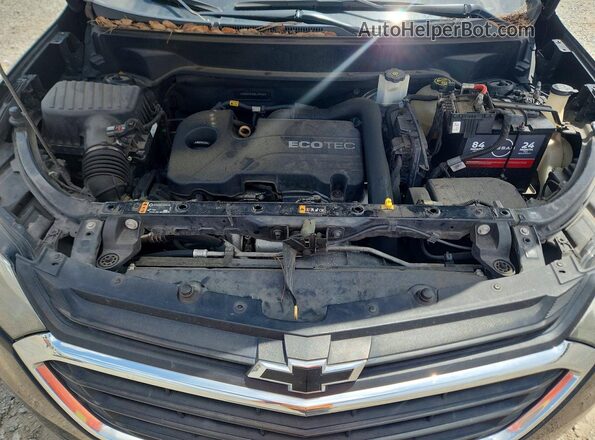 3GNAXHEV6KL354587 2019 CHEVROLET EQUINOX Black Widok komory silnika
