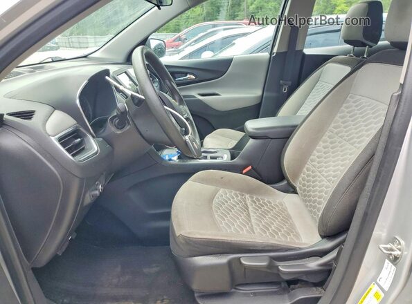 3GNAXHEV6KS565262 2019 CHEVROLET EQUINOX Silver Front interior view