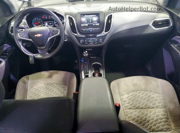 3GNAXHEV6KS565262 2019 CHEVROLET EQUINOX Silver Dashboard view