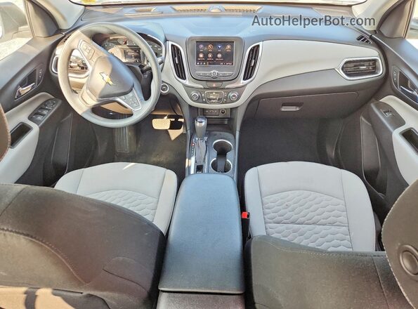 3GNAXHEV6MS125805 2021 CHEVROLET EQUINOX White Вид панелі приладів