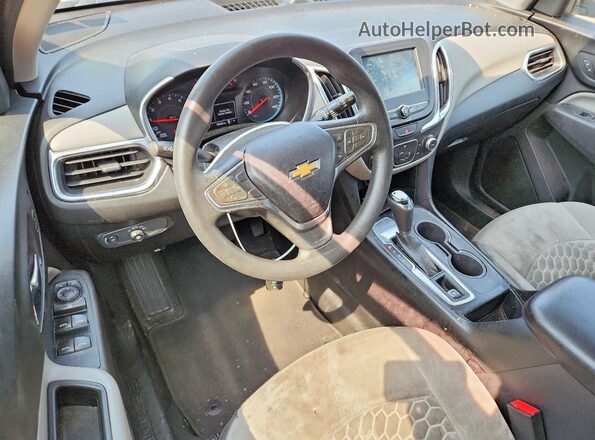 3GNAXHEV7JS625497 2018 CHEVROLET EQUINOX White Առջևի վահանակի տեսք