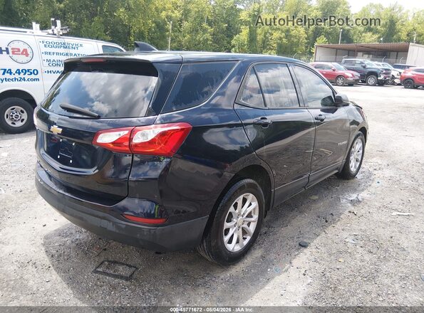 3GNAXHEV7LS583030 2020 CHEVROLET EQUINOX Dark Blue Задняя правая четверть
