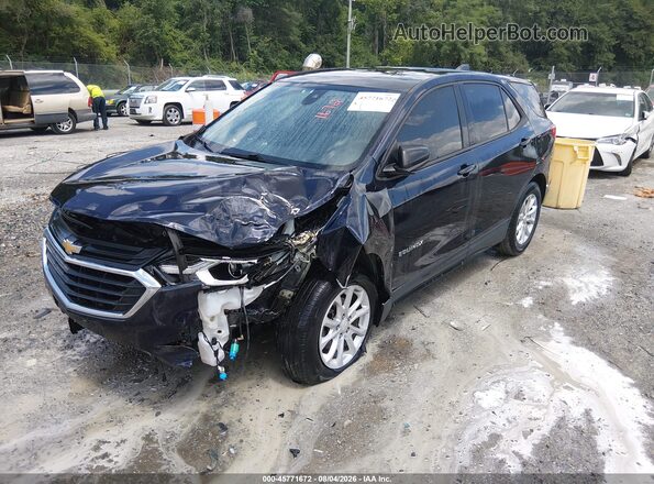 3GNAXHEV7LS583030 2020 CHEVROLET EQUINOX Dark Blue Передняя левая четверть