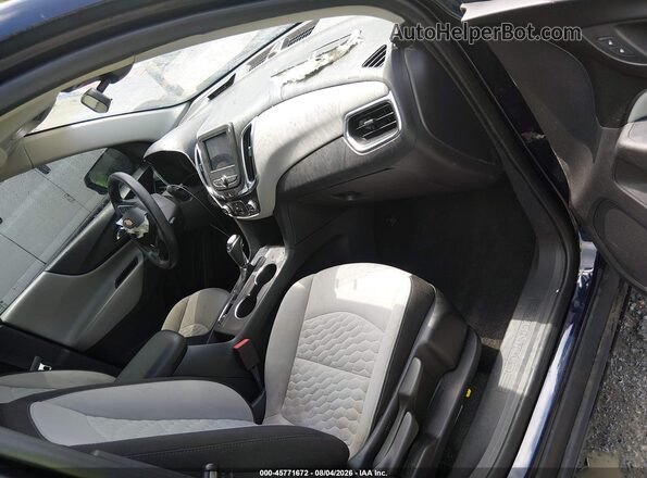 3GNAXHEV7LS583030 2020 CHEVROLET EQUINOX Dark Blue Вид салона спереди