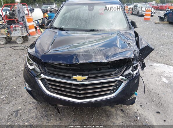 3GNAXHEV7LS583030 2020 CHEVROLET EQUINOX Dark Blue Вид спереди