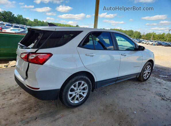 3GNAXHEV7LS700329 2020 CHEVROLET EQUINOX White Задня права чверть