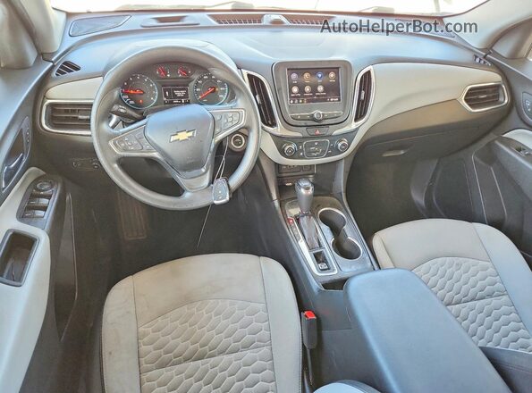 3GNAXHEV7LS700329 2020 CHEVROLET EQUINOX White Вид панелі приладів