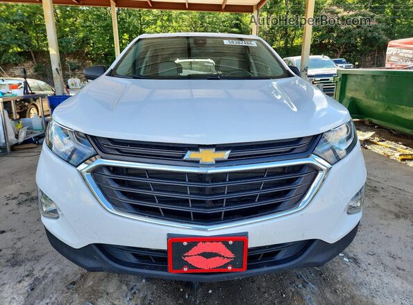 3GNAXHEV7LS700329 2020 CHEVROLET EQUINOX White Вид спереду