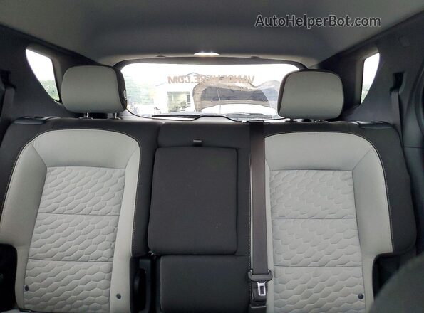 3GNAXHEV7LS733900 2020 CHEVROLET EQUINOX Silver Widok tylnych siedzeń
