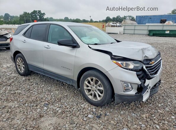 3GNAXHEV7LS733900 2020 CHEVROLET EQUINOX Silver Przód prawy