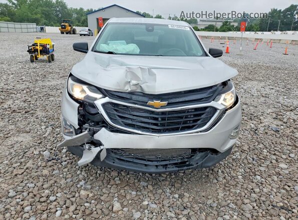 3GNAXHEV7LS733900 2020 CHEVROLET EQUINOX Silver Widok z przodu