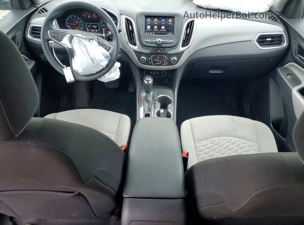 3GNAXHEV7LS733900 2020 CHEVROLET EQUINOX Silver Widok deski rozdzielczej