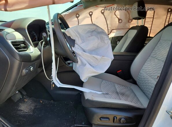 3GNAXHEV7MS164130 2021 CHEVROLET EQUINOX White Вид салону спереду