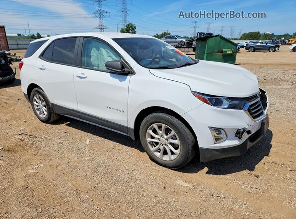 3GNAXHEV7MS164130 2021 CHEVROLET EQUINOX White Передня права чверть