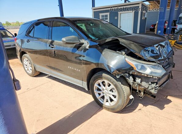 3GNAXHEV8KL353666 2019 CHEVROLET EQUINOX Black Przód prawy
