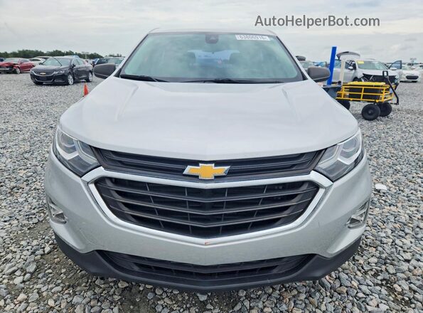 3GNAXHEV8MS147384 2021 CHEVROLET EQUINOX Silver Front view