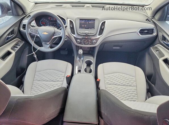 3GNAXHEV8MS147384 2021 CHEVROLET EQUINOX Silver Dashboard view