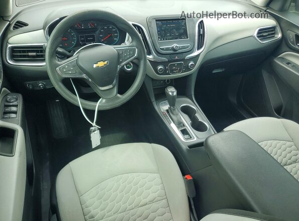 3GNAXHEV9KL137308 2019 CHEVROLET EQUINOX Черный Вид панели приборов
