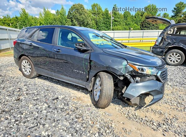 3GNAXHEV9LS525663 2020 CHEVROLET EQUINOX Gray Przód prawy