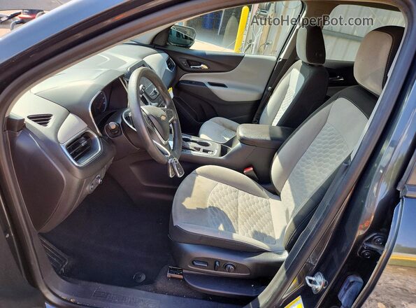 3GNAXHEV9LS525663 2020 CHEVROLET EQUINOX Gray Widok wnętrza z przodu