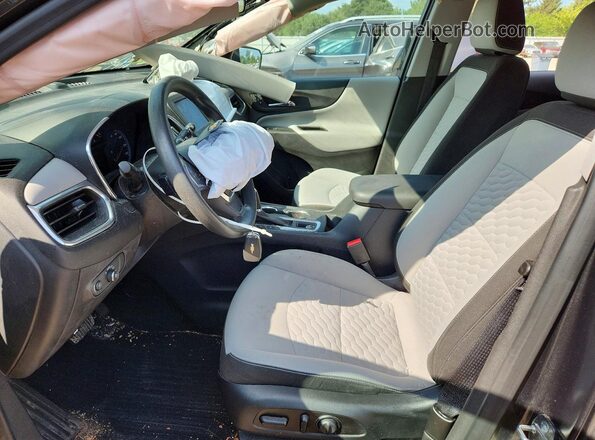 3GNAXHEV9LS527896 2020 CHEVROLET EQUINOX Gray Widok wnętrza z przodu