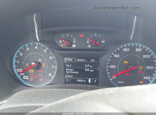 3GNAXHEV9LS630414 2020 CHEVROLET EQUINOX Черный Вид задних сидений