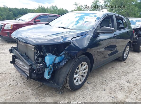 3GNAXHEV9LS630414 2020 CHEVROLET EQUINOX Черный Передняя левая четверть