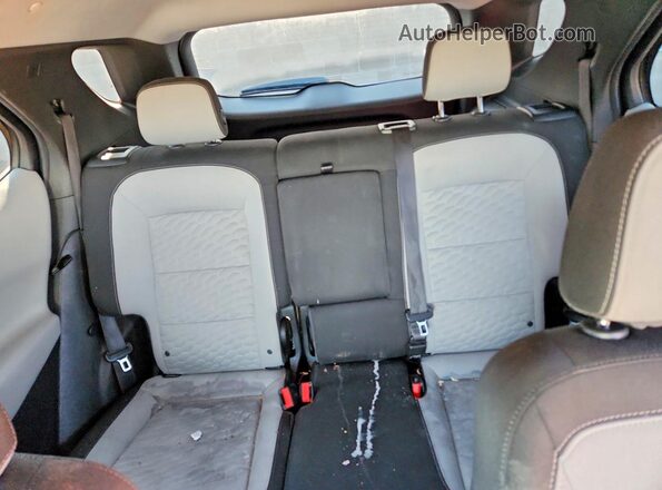 3GNAXHEV9LS704771 2020 CHEVROLET EQUINOX Silver Rear seats view
