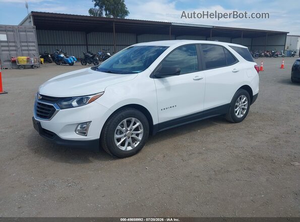 3GNAXHEV9MS156630 2021 CHEVROLET EQUINOX White Vista tres cuartos delantera izquierda