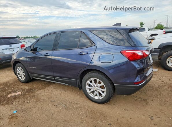 3GNAXHEVXJL360486 2018 CHEVROLET EQUINOX Синий Задняя левая четверть