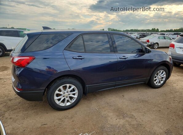 3GNAXHEVXJL360486 2018 CHEVROLET EQUINOX Синий Задняя правая четверть