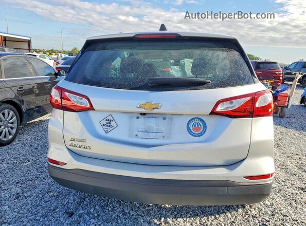 3GNAXHEVXLS633662 2020 CHEVROLET EQUINOX Silver უკანა ხედი
