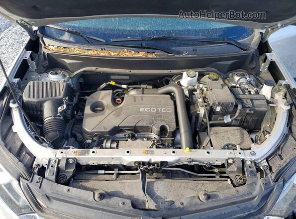 3GNAXHEVXLS633662 2020 CHEVROLET EQUINOX Silver ძრავის განყოფილების ხედი