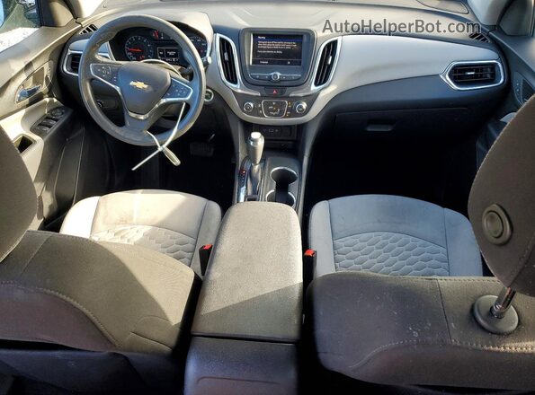 3GNAXHEVXLS633662 2020 CHEVROLET EQUINOX Silver წინა პანელის ხედი