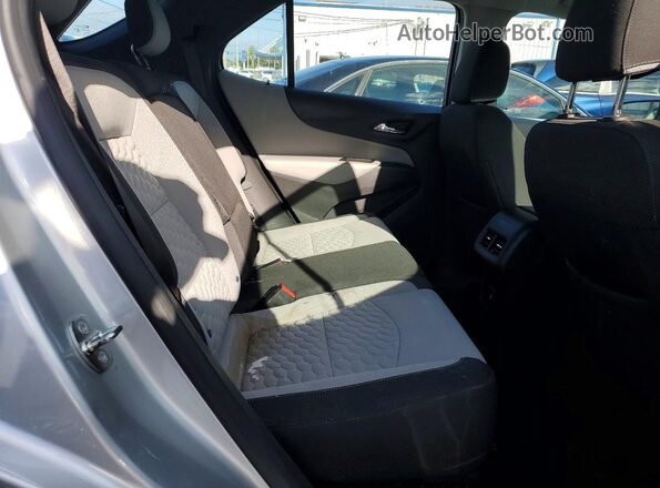 3GNAXHEVXLS633662 2020 CHEVROLET EQUINOX Silver უკანა სალონის ხედი