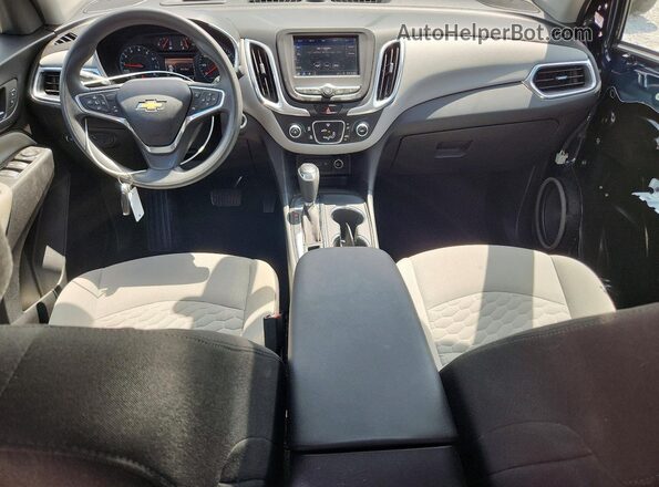 3GNAXHEVXLS641809 2020 CHEVROLET EQUINOX Blue Widok deski rozdzielczej